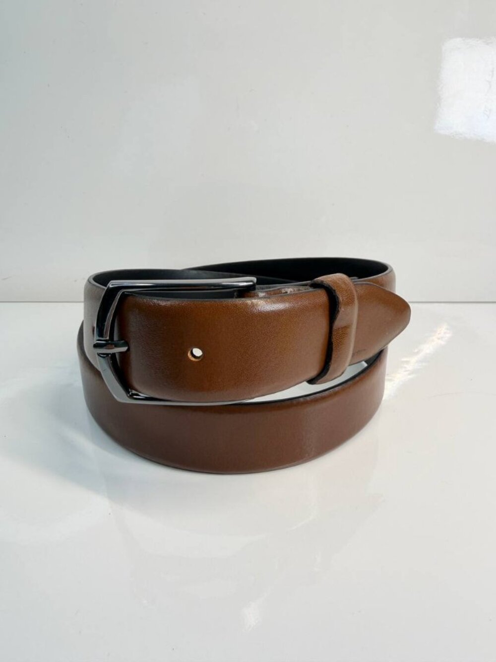 Simons Genuine Leather Belt – Size 32 | Premium Quality Leather